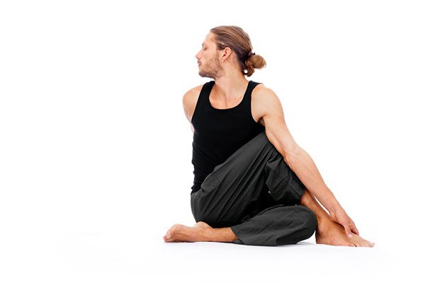 Half Lord of the Fishes Pose Ardha Matsyendrasana